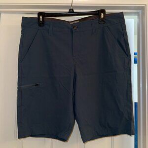 Weatherproof Vintage Men’s Performance Shorts Blue W34 Lightweight Outdoor
